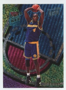 1994-95 Fleer Ultra Power in the Key Chris Webber Warriors #9 A1 - Picture 1 of 2