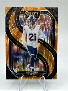 Panini Select 2024 - Premier Level Riley Moss #190 Orange Prizm/399 - Imagen 1 de 3