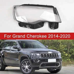 DERECHA Para Jeep Grand Cherokee 2014-19 Faro Delantero Faro Lente Cubierta Transparente - Imagen 1 de 14