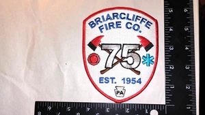 BRIARCLIFF, PENNSYLVANIA FIRE DEPT. 75 IS SILBERDRAHTSTICH - Bild 1 von 1