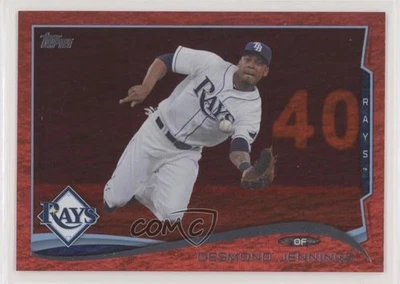 2014 Topps Red Hot Foil Desmond Jennings #582 - Image 1 of 2