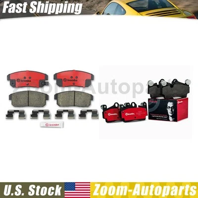 Комплект передних задних тормозных колодок Brembo OE для Infiniti G20 2001 2002 годов выпуска - Изображение 1 из 4