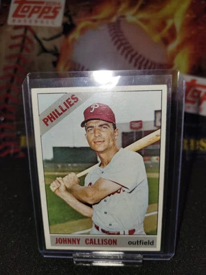 1966 Topps #230 Johnny Callison - Image 1 of 2