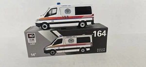 1/64 Scale Mercedes Sprinter Shenzhen Airport Ambulance Alloy Model Car Gifts - Picture 1 of 1