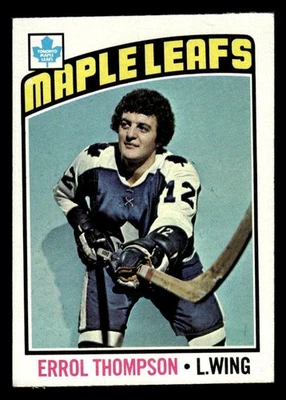 1976 TOPPS ERROL THOMPSON 259 VG HOCKEY TORONTO MAPLE LEAFS - Image 1 of 2