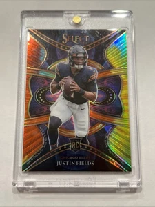 Panini Select 2021 - Phenomenon Justin Fields #PHE-9 Tie-Dye Prizm/25 (RC) - Imagen 1 de 4