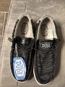 Hey Dude Men's Wally Sox Panda Men’s Shoes Men's Slip on Loafers Size 10M US NEW - Picture 1 of 4