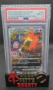 Charizard VSTAR SWSH262 SWSH: Tarjetas Promocionales Espada y Escudo Holo PSA 8 - Imagen 1 de 2
