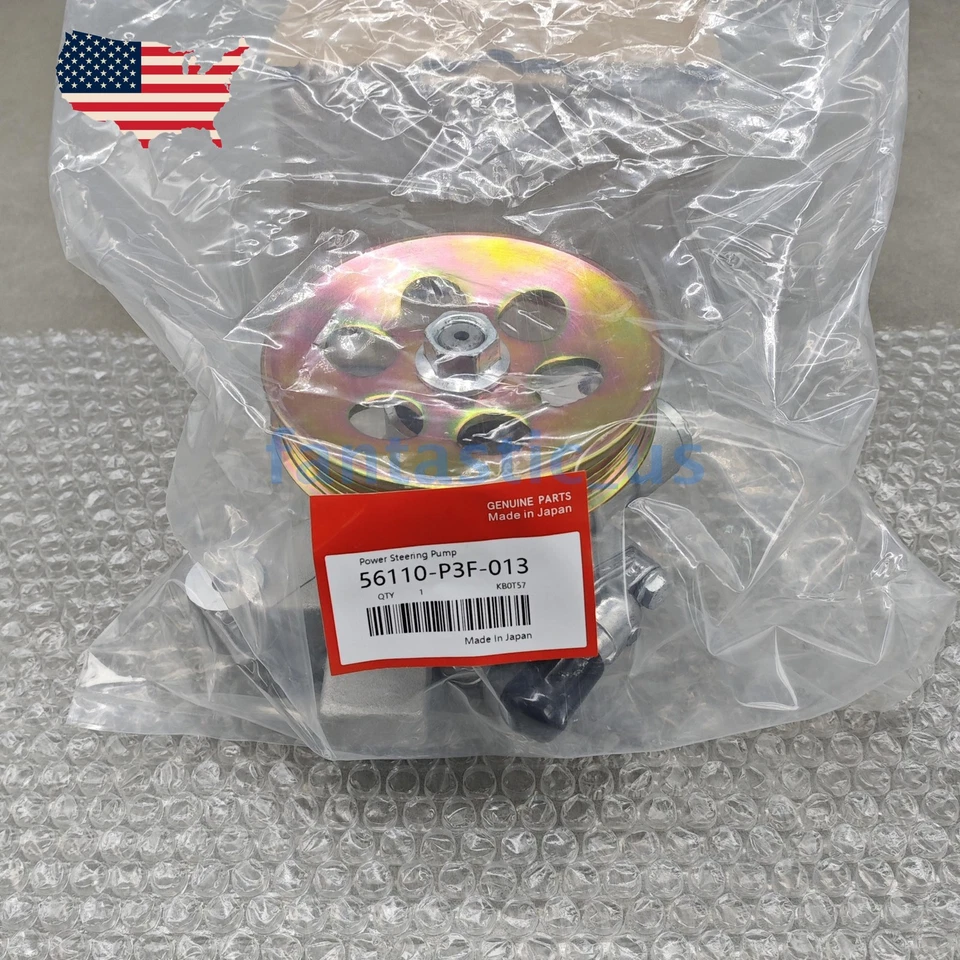 New Power Steering Pump w/ Pulley For 1997-2000 Acura EL Honda Civic 21-5066 US - Image 1 of 4