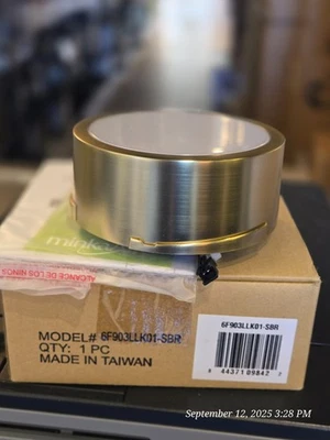 Minka Aire 6F903LLK01-SBR Light Kit for Artemis F903L-SBR Fan Soft Brass Finish - Image 1 of 2