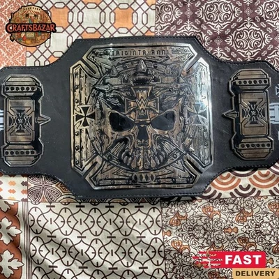 TRIPLE H SERIES 30 YEARS THE KING WRESTLING REPLICA TITLE BELT 2MM BRASS A+ - Image 1 of 4