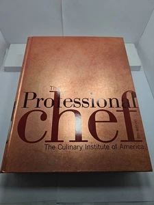 Culinary Institute of America THE PROFESSIONAL CHEF Hardcover Eighth 8th Edition - Imagen 1 de 2