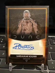 Paul Bullion As Sardaukar Soldier 2024 Topps Chrome Dune Autograph #A-PB - Picture 1 of 2