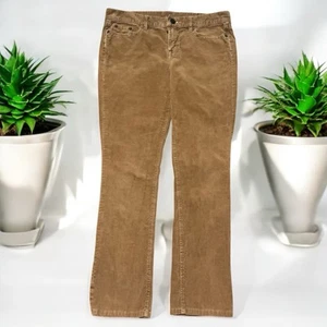 J.Crew Hose Damen Gr. 29R Cord braun Favorite Fit gerades Bein Reißverschluss Freizeit - Bild 1 von 3