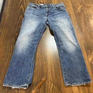 π GAP 1969 Men's Straight Fit Jeans 36x30 Blue Denim Classic π§΅ - Picture 1 of 7