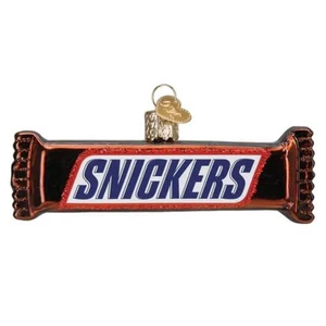Old World Christmas Snickers Tree Ornament Candy - Picture 1 of 3