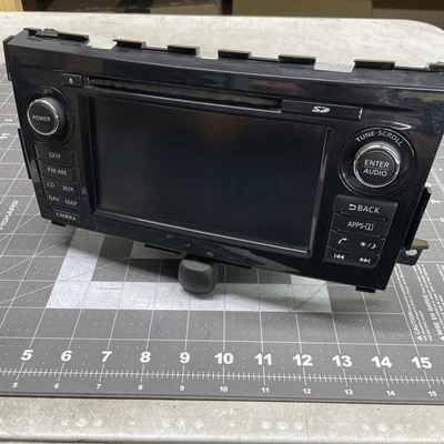 2013 2016 Nissan Altima Navigation AM FM CD Player Factory Radio Receiver TESTED - Image 1 of 4