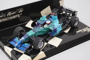 1:43 MINICHAMPS 400070007 Honda RA107 2007 #7 J.Button Earth Spec. model car - Picture 1 of 5