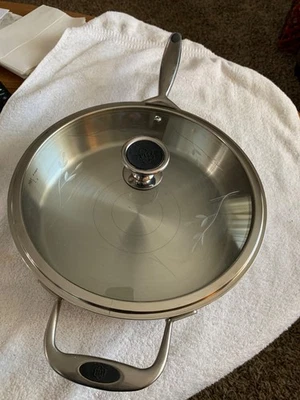 Utensilios de cocina Princess House Healthy Cook-Solutions 10 pulgadas sartén 5843 inducción. Foto 1 de 4