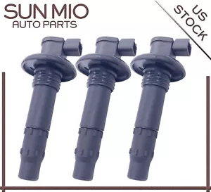 Paquete de 3 bobinas de encendido para SeaDoo GTX RXT RXP GTI GTS Wake 155 4-TEC 420664020 - Imagen 1 de 10