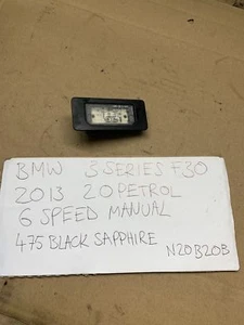 BMW 3 Series F30 2013 2.0 Petrol N20B20B Number Plate Light 7193293 - Picture 1 of 4