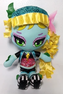 Monster High Lagoona Blue Freaky & Fabulous Stuffed Plush Rag Doll Ribbon Hair - Picture 1 of 2