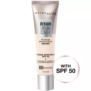 Maybelline Dream Urban Cover Foundation LSF 50, 102 Fair Porcelain - Bild 1 von 7