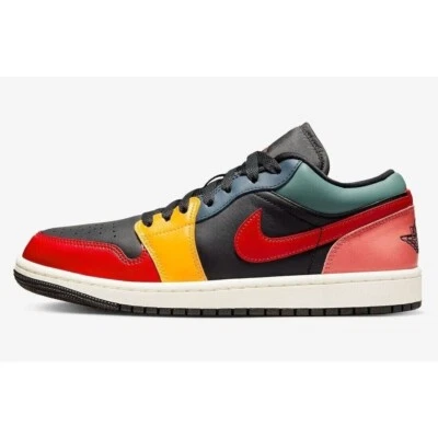 Nike WMNS Air Jordan 1 Low SE black Red Multi Low-top shoes Women DN3739-060 - Image 1 of 4