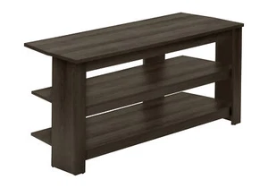 Tv Stand, 42 Inch, Console, Media Entertainment Center, Storage Shelves, Living - Picture 1 of 11