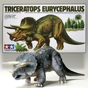 TAMIYA 1/35 TRICERATOPS EURYCEPHALUS KIT 60201 - Picture 1 of 4
