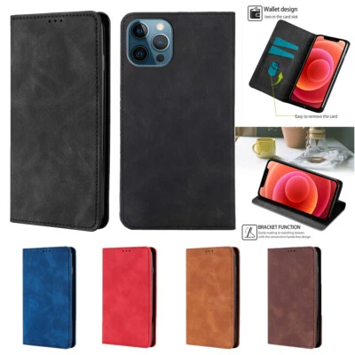 For Xiaomi Redmi 4 3 Prime 4A 3X 3S Note 3 5A 4 4X 5 Magnetic Flip Wallet Case - Image 1 of 4