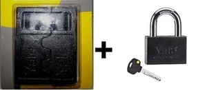 YALE HASP #13 + CANDADO INTELIGENTE YALE PARA ALMACENAMIENTO DE PUERTA CANDADO GRILLETE EXTRAÍBLE - Imagen 1 de 1