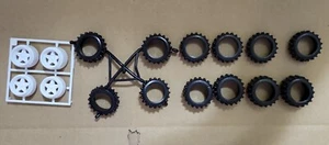 Hasbro Record Breakers World of Speed Racing stubs and Wheel Hubs - Picture 1 of 1