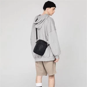 Solid Color Shoulder Crossbody Bags Oxford Cloth Sling Bag for Couple - Picture 1 of 12