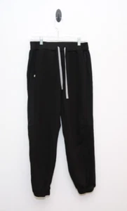 Figs Scrub Pants Joggers Size Medium Petite W22SW2002P Black - Picture 1 of 19