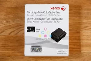 Genuine Xerox ColorQube Black Ink Cartridge-Free ColorQube 8870 Series Same Day! - Picture 1 of 6