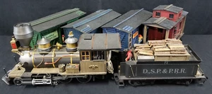 Vintage Custom L ~ J ~ S American Coach Set mit LGB Motor Modell 2028D Spur G 6-teilig - Bild 1 von 24