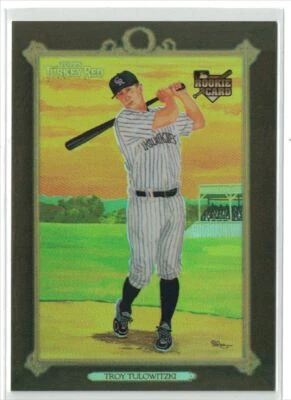 2007 Topps Turkey Red Chrome Black Refractor Troy Tulowitzki #40/99 Colorado - Image 1 of 2