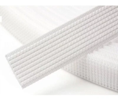 Corsé deshuesado plano blanco rígido de abedul de 12 mm permanece continuo por medio mtr Foto 1 de 2