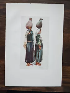 Studies of Syrian Peasant Women - Antique Print- 1912 - Picture 1 of 1
