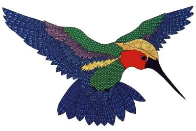 Victoria McKinney "Guerrero del Viento" Indígena ARTE EN LIENZO Primera Nación Regalo Pájaro Foto 1 de 4