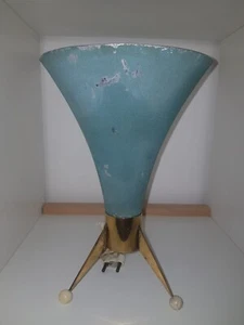 LAMPADA TAVOLO ANNI 50 ALLUMINIO VERNICIATO RICONDUCIBILE A STILNOVO VINTAGE - Bild 1 von 6