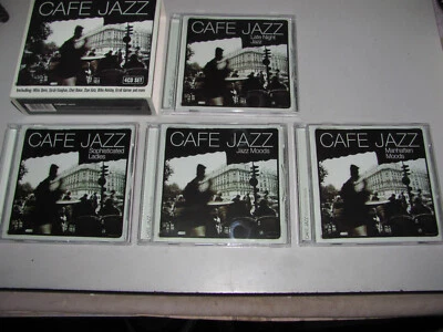 Cafe Jazz Miles Davis-Chet Baker 4 CD Box Set As New Free Postage & Tracking - Image 1 of 4