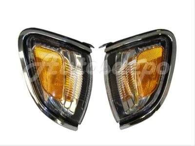 Fits 2004 2003 2002 2001 Tacoma Corner Park Side Mark Light Set (Chrome Trim) - Image 1 of 4