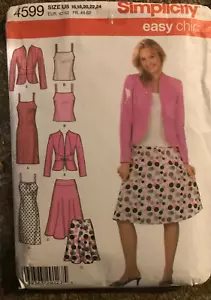 Unused pattern woman's size 16-24 EASY skirt, jacket, top, dress vintage 2005 - Picture 1 of 2