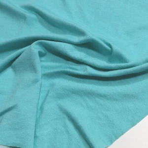 Bekleidungsjersey Baby-Jersey elastisch weich knitterarm Meterware Babyblau - Bild 1 von 3