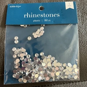 180pcs Rhinestones Flat Back Color Clear Size 5mm Hildie & Jo - Picture 1 of 1