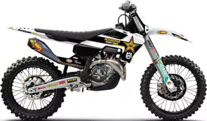 Factory Effex 2024 Rockstar Husqvarna Factory Graphic Kit-FC/TC 125-450-23-24 - Picture 1 of 1