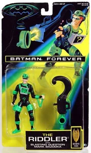 Batman Forever The Riddler with Blasting Question Mark Bazooka - 64198 NRFP '95 - Picture 1 of 4