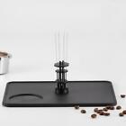 Outil de distribution de café expresso noir réglable, gadgets de cuisine